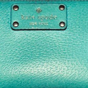 Kate Spade Turquoise Billfold
